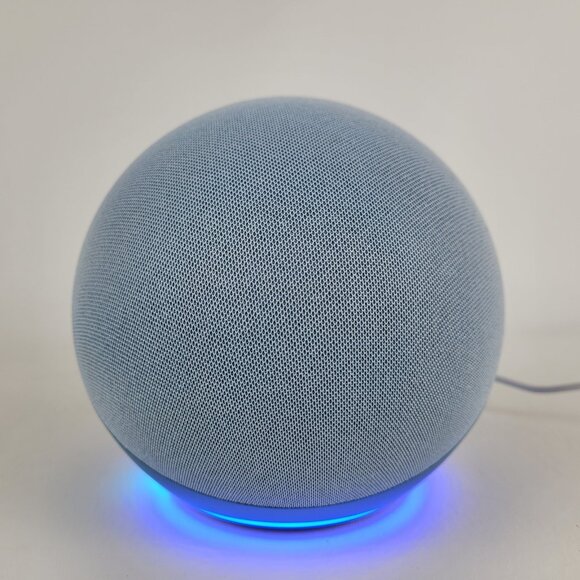 AMAZON Echo Dot Smart Speaker 4th Generation Twilight Blue L4S3RE ~ Preowned - Picture 2 of 7